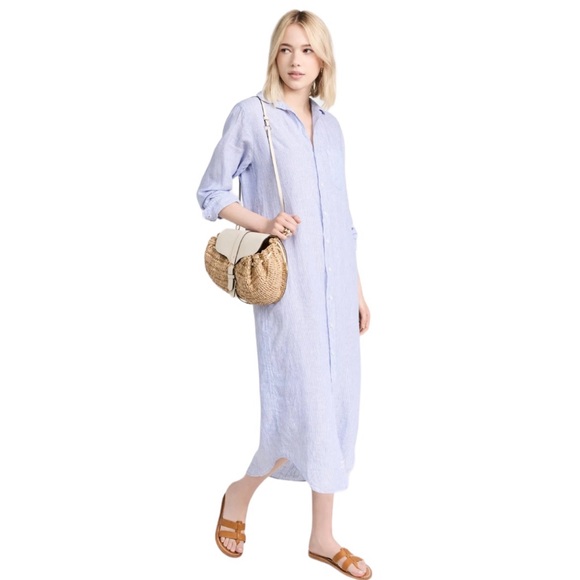 Frank & Eileen Megan One Size Maxi Shirtdress